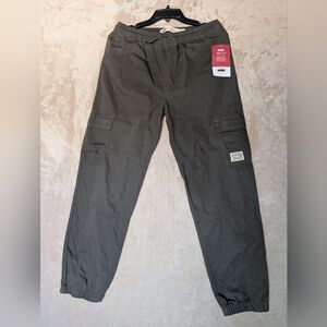 Levi's Olive Green Kids Cargo Joggers